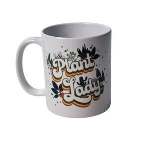 Plant Lady Ceramic Coffee Mug By Loftipop